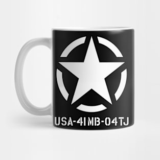 Military Star Mug